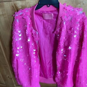 Azalea want sequin jacket new M